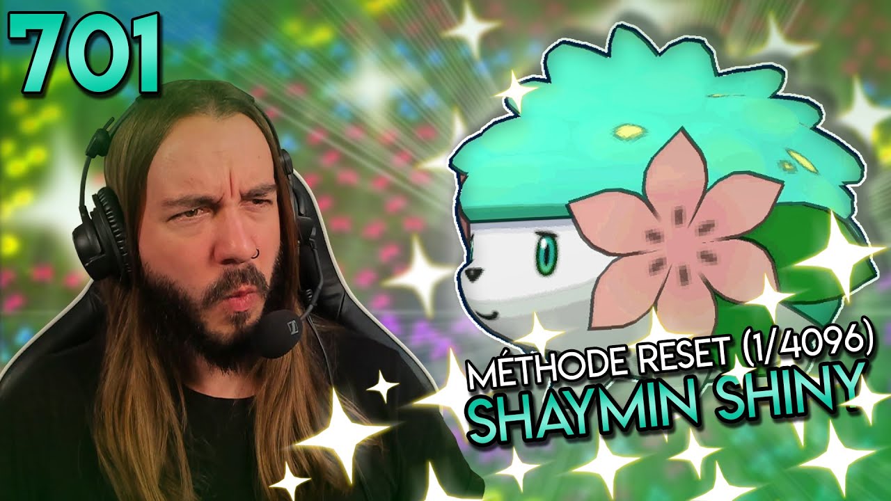 SHAYMIN SHINY : MA CHANCE EST INARETTABLE | LIVE REACTION | POKEMON DIAMANT ETINCELANT