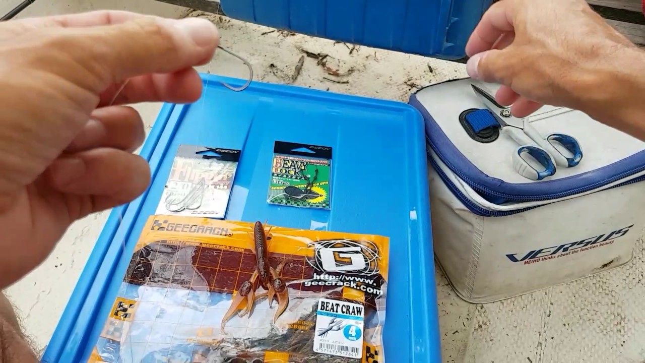 Bass fishing - Flipping knot, nodo e innesco per la pesca a flipping by Luca Quintavalla