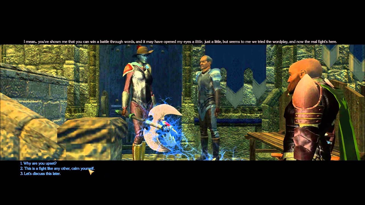 Khelgar Gets Mad Neverwinter Nights 2