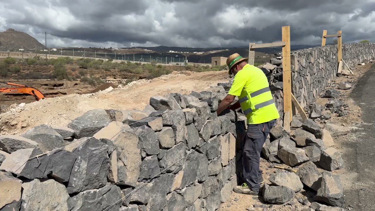 El arte de construir muros en piedra