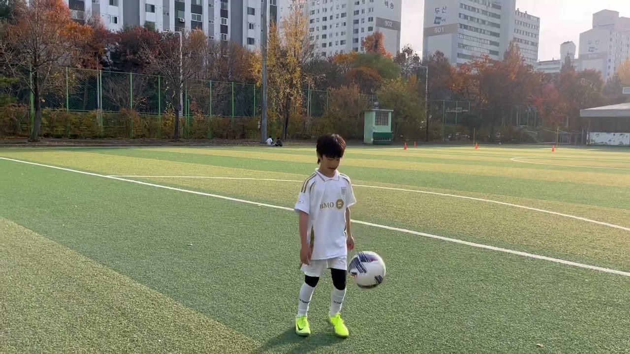 8살 남우의 축구영상 축구꿈나무