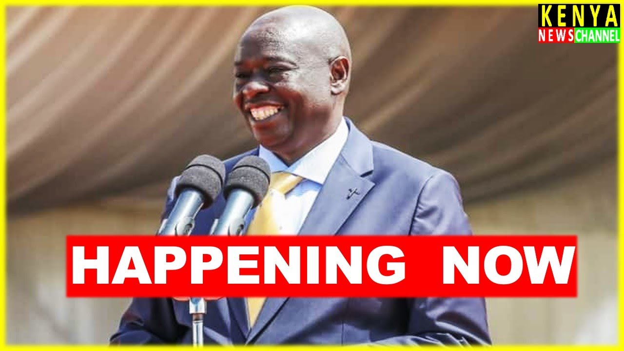 LIVE - Gachagua to address Kenyans from Muranga at Burial of Jamleck Kamau Mother