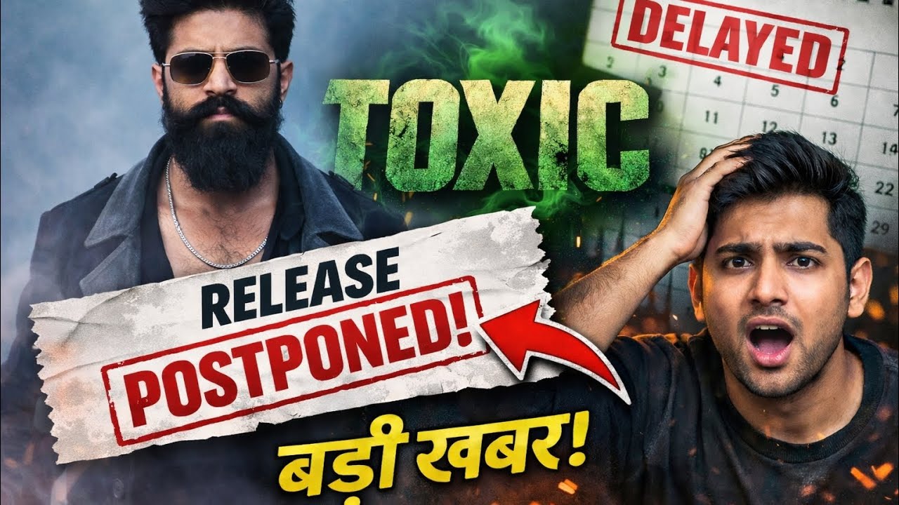 Toxic Release Date Postponed 😱 | Official Update | Fans Shocked! Holy surprise 