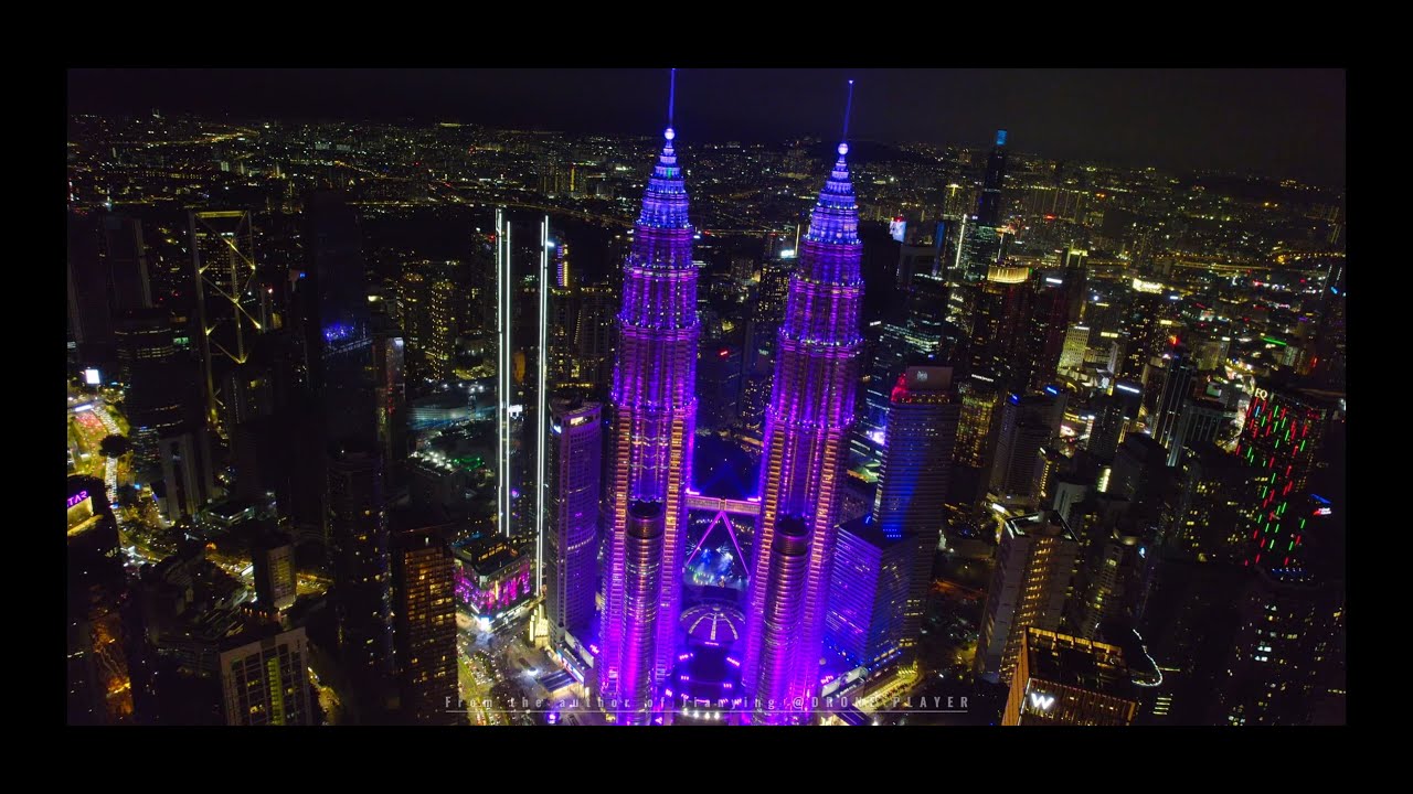 Kuala Lumpur, Malaysia 🇲🇾 HD Drone Video(DJI AIR 2S)