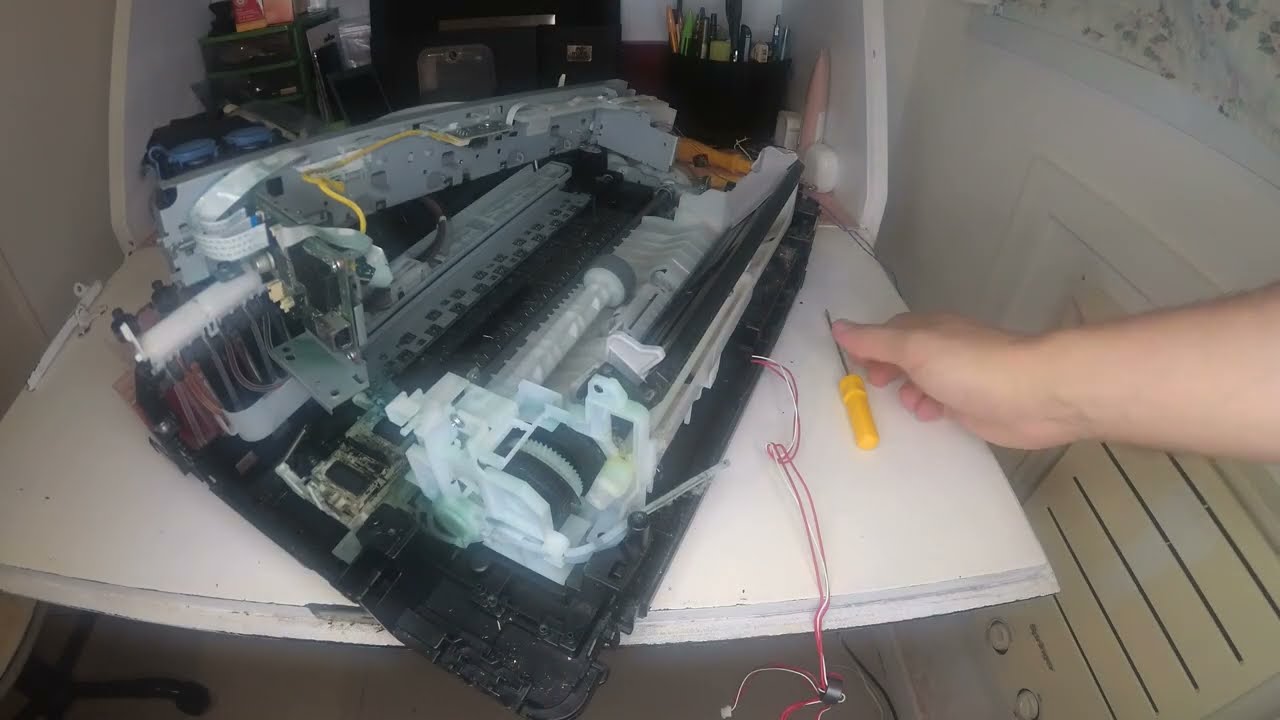 Impressora Canon Pixma G2110 – Como Resolver Erros P02, E03 e Outros Desmontagem Limpeza Montagem