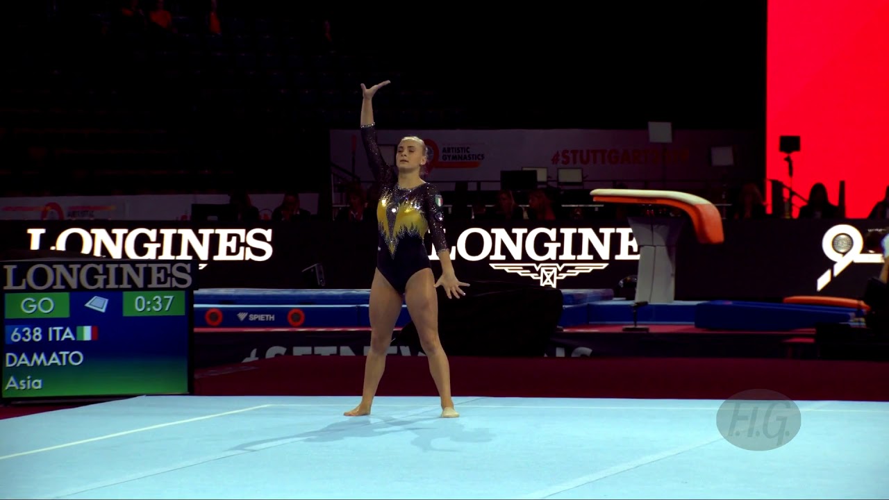 DAMATO Asia (ITA) - 2019 Artistic Worlds, Stuttgart (GER) - Qualifications Floor Exercise