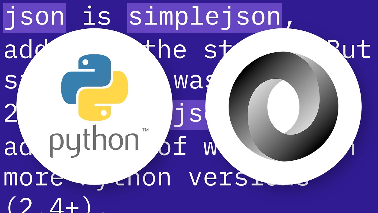 What are the differences between json and simplejson Python modules?