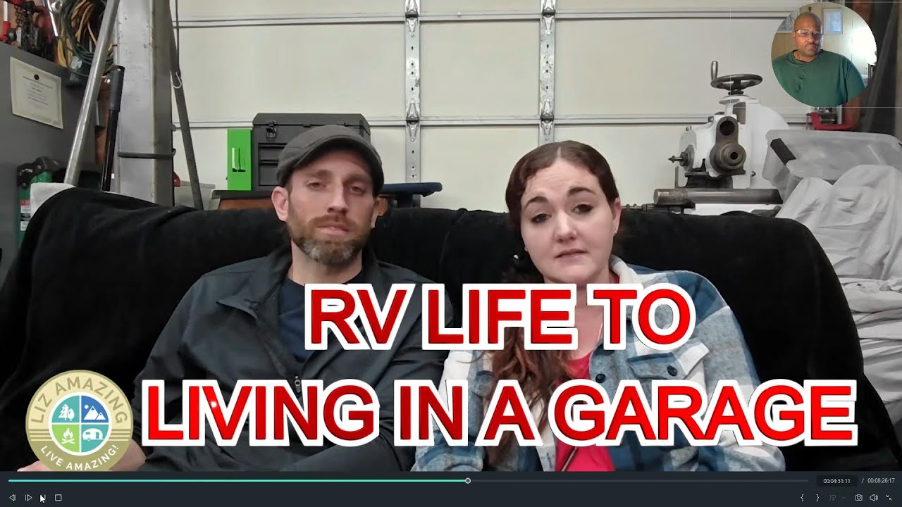 A couple lives in a garage after paying $77,000 for an RV!!
