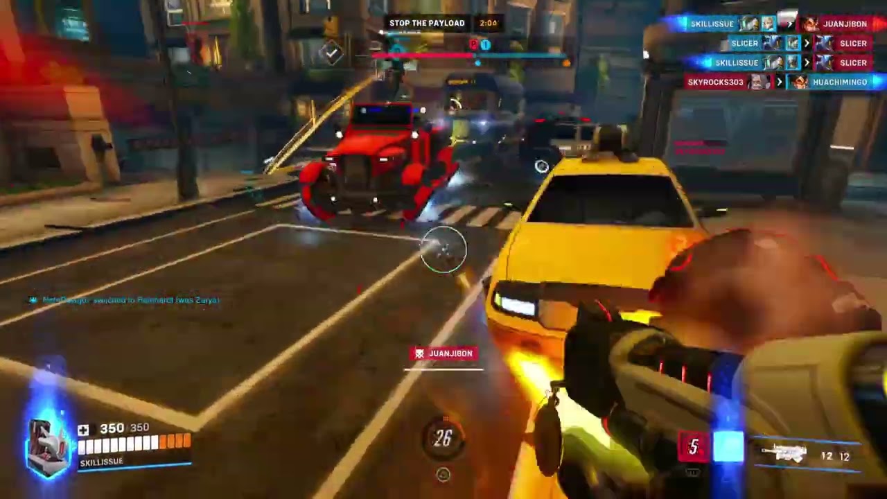 Definitely Kiriko with a shotgun and grenades