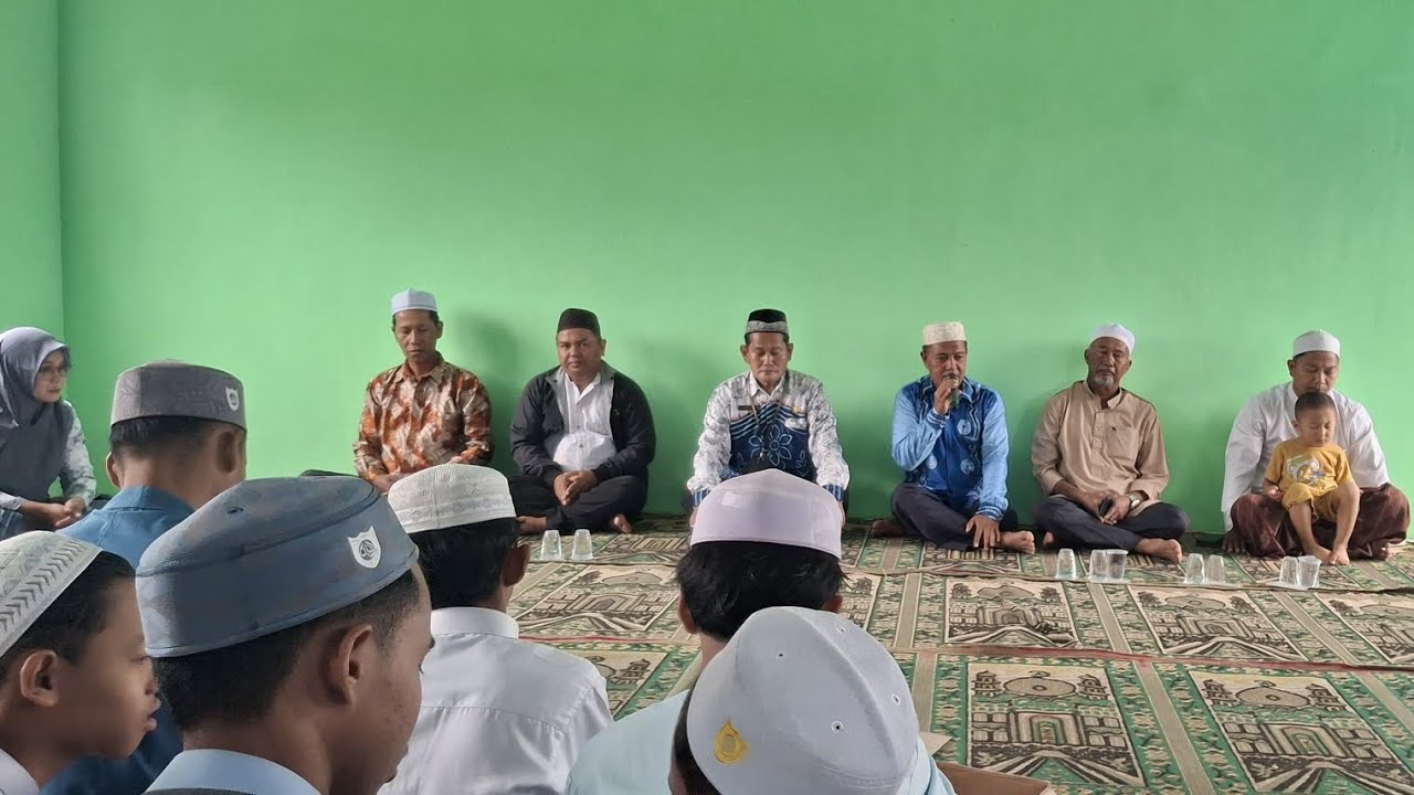 Pererat Silaturrahmi, MTsN 4 Tapin & Ponpes Miftahussalam Datu Kabul Gelar Syukuran Gedung Sementara