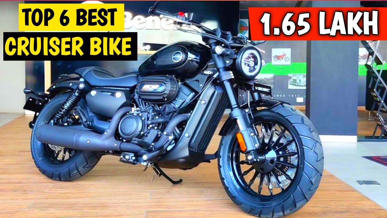Top 6 Best Cruiser Bike 2025 In India !