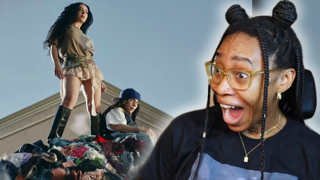 CHARLI XCX- GUESS FT BILLIE EILISH (OFFICIAL VIDEO) REACTION!!! 🤯😍