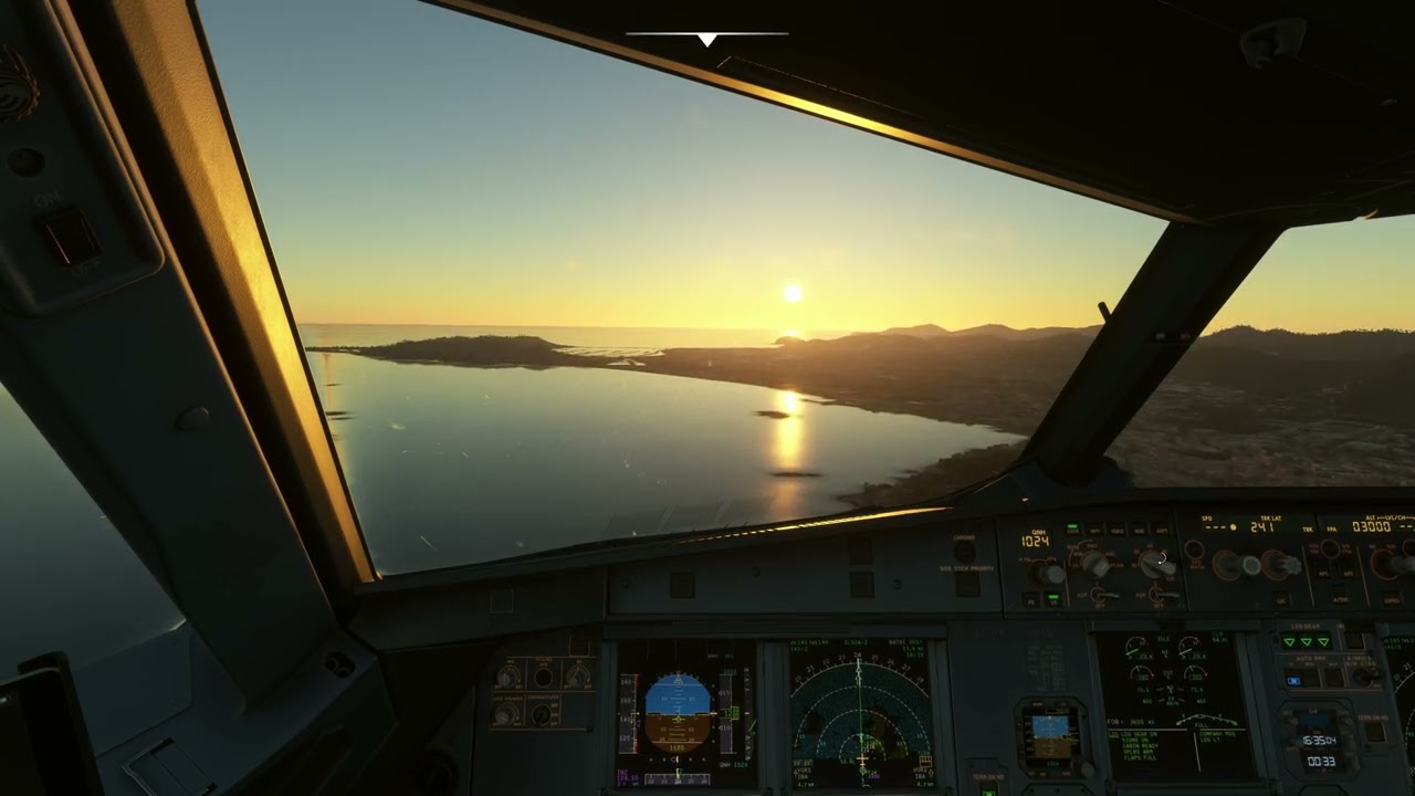 Visual Approach at Ibiza LEIB | VATSIM | Fenix a320