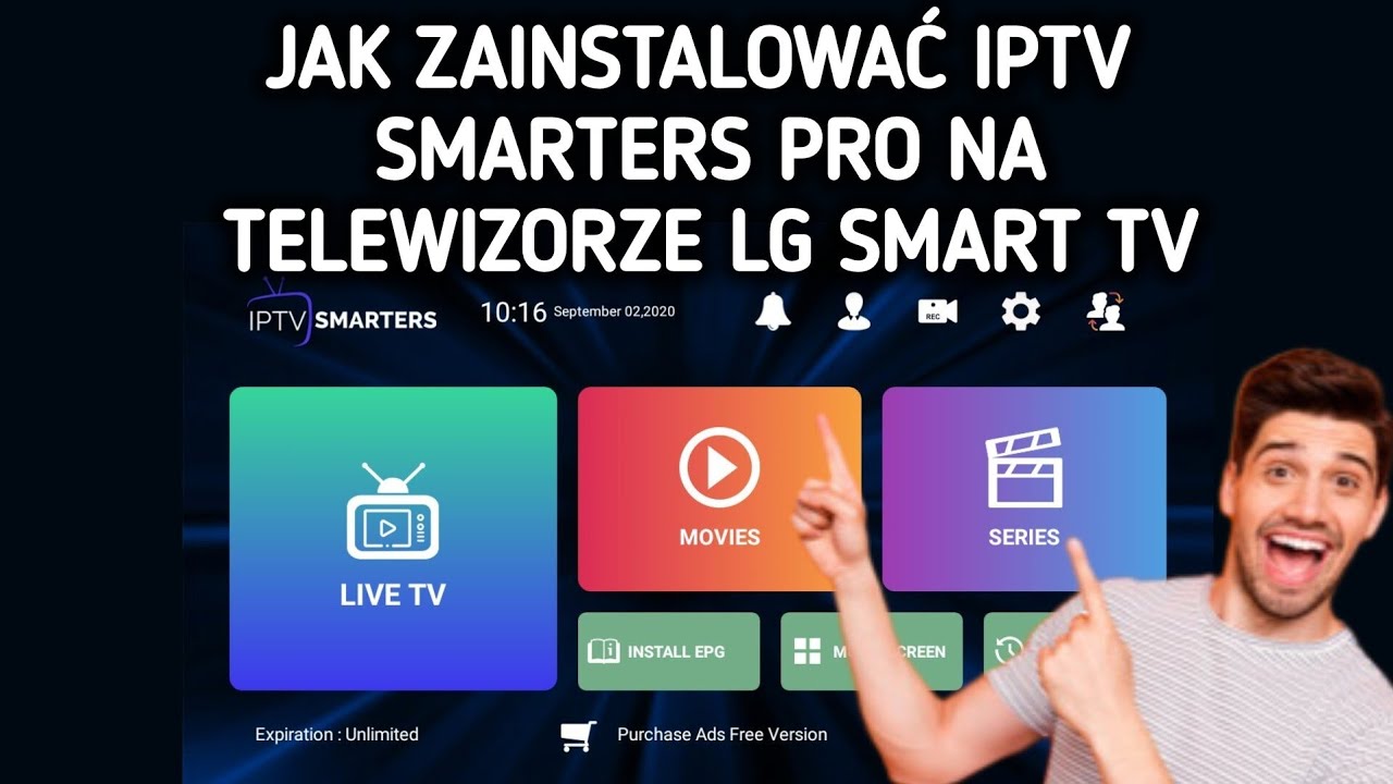 Jak zainstalować aplikację IPTV Smarters pro na telewizorze LG Smart z systemem Android