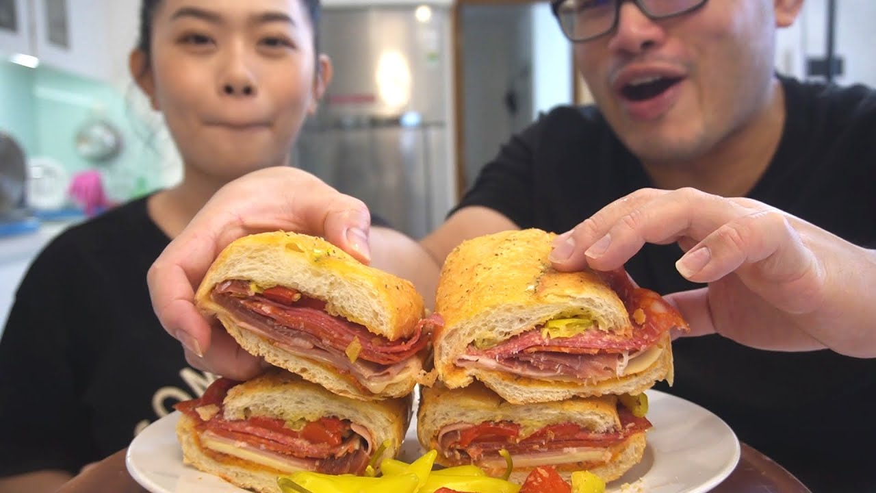 MY HOT ITALIAN SANDWICH