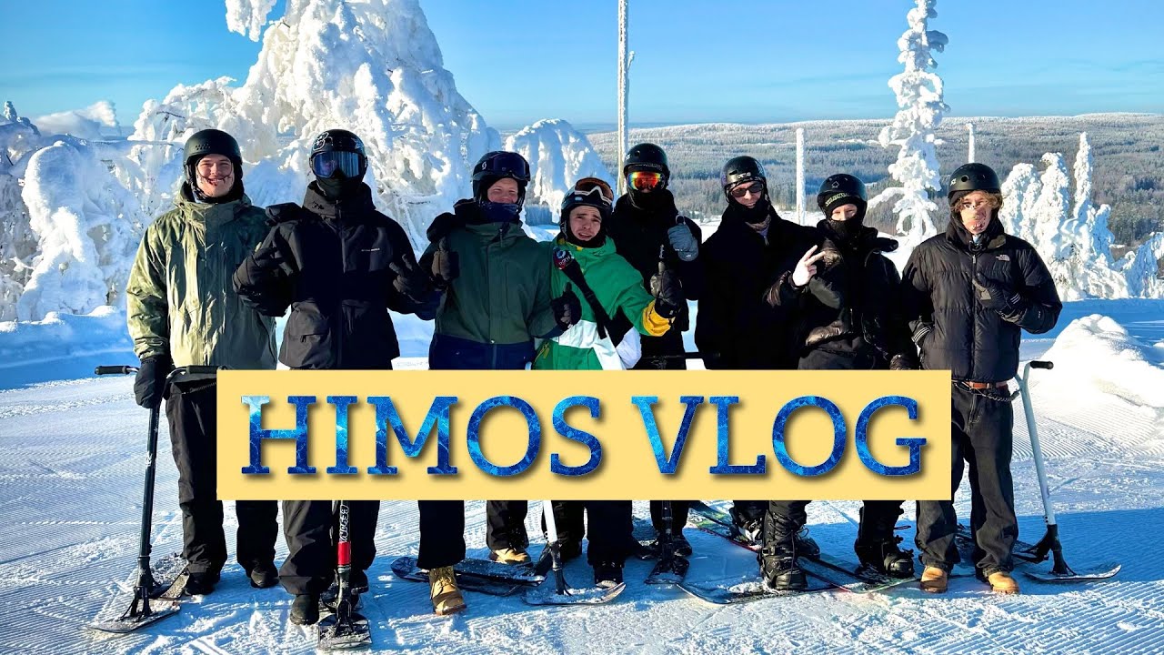 Snow Scooter Himos 2026 Vlog ( MANDEM MONDAY TULOSSA?!)