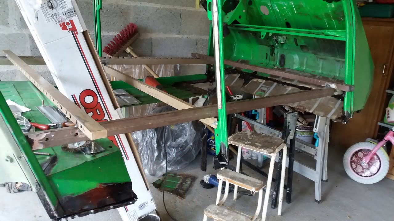 restauration de ma 2cv