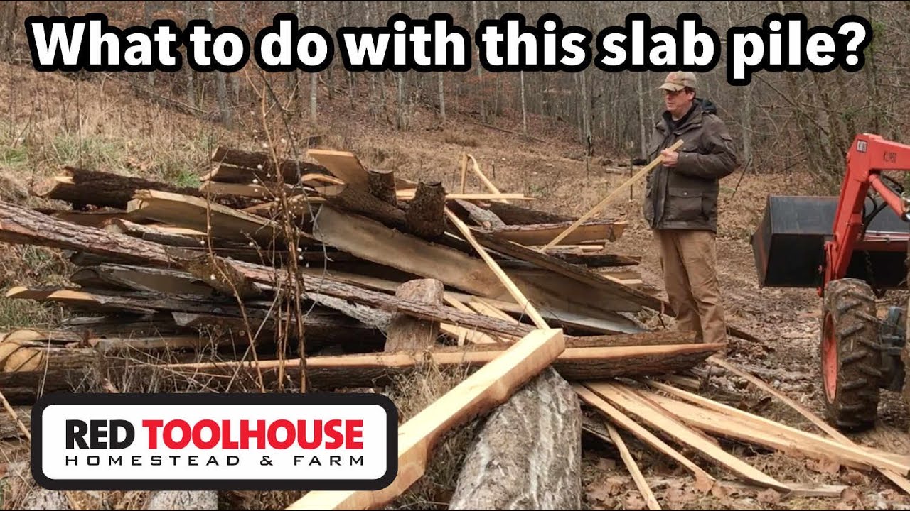 What do we do with the slab pile from the sawmill?