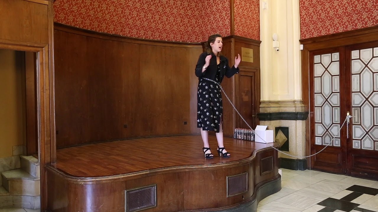 Nuria Requena. Discurso ganador senior del VII Concurso de Oratoria 2019