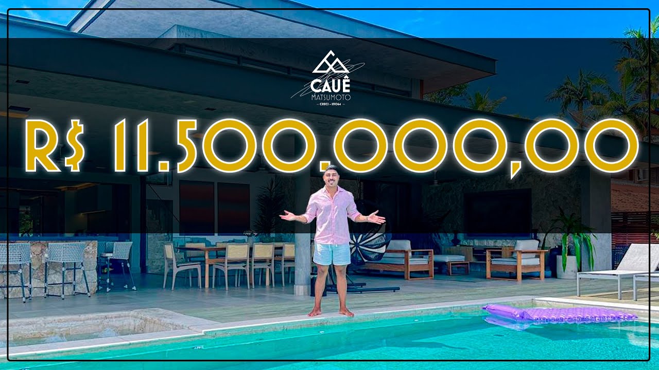 Casa de Alto Padrão - Toninhas - Ubatuba - SP | Vídeo de Apresentação | Propriedade 181