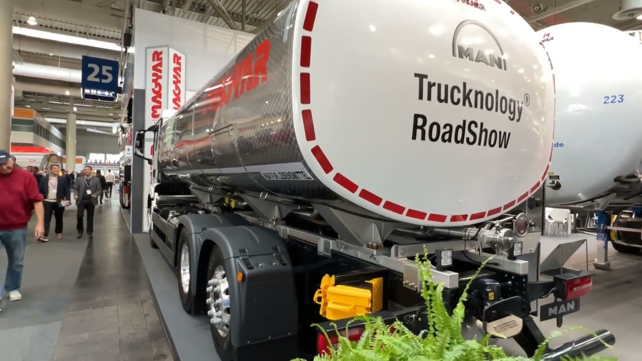 2023 Magyar Milchsammelwagen Tankform RC 6 Isoliert Walkaround IAA Transportation Hannover