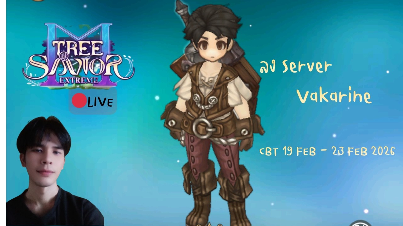 🔴 LIVE | Tree of Savior M Extreme CBT Murmillo 28K CP+ ทำเควส  คราฟไอเท็มดัน CP EP.5