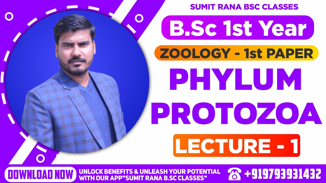 (Lt-01) Phylum - Protozoa Part-1 || B.Sc.1st Year Zoology