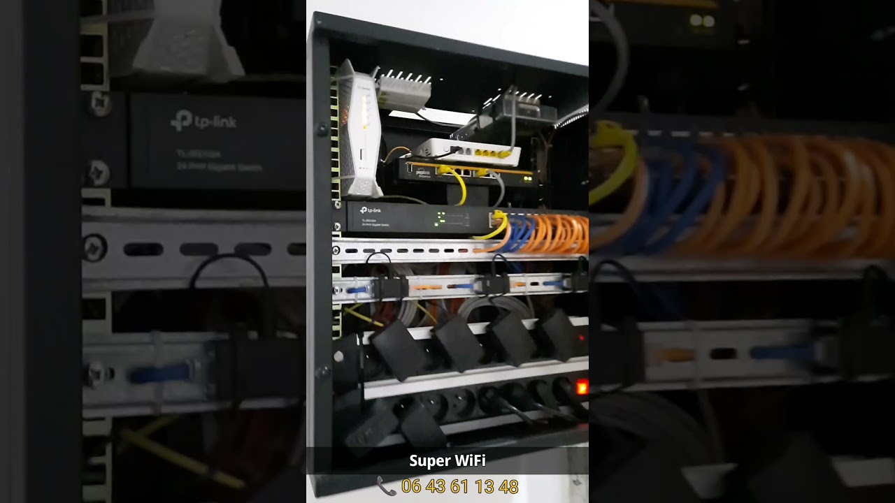 Armoire informatique 9U - Super WiFi 🇲🇦