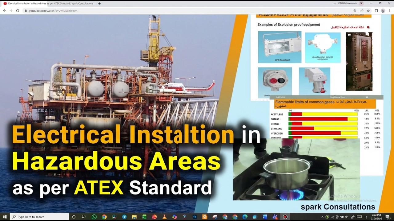 Electrical Installation in Hazard Area as per ATEX Standard -  spark Consultations