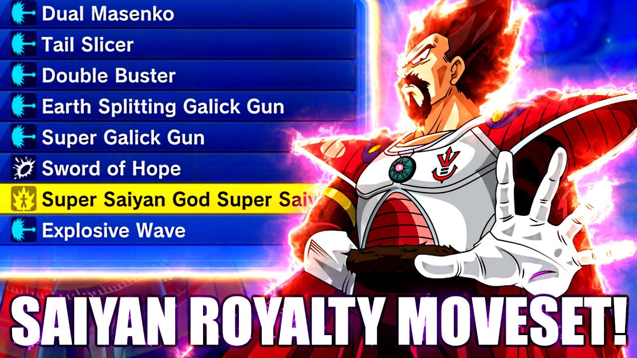 Full 'Saiyan Royalty' Themed Moveset! | Dragon Ball Xenoverse 2