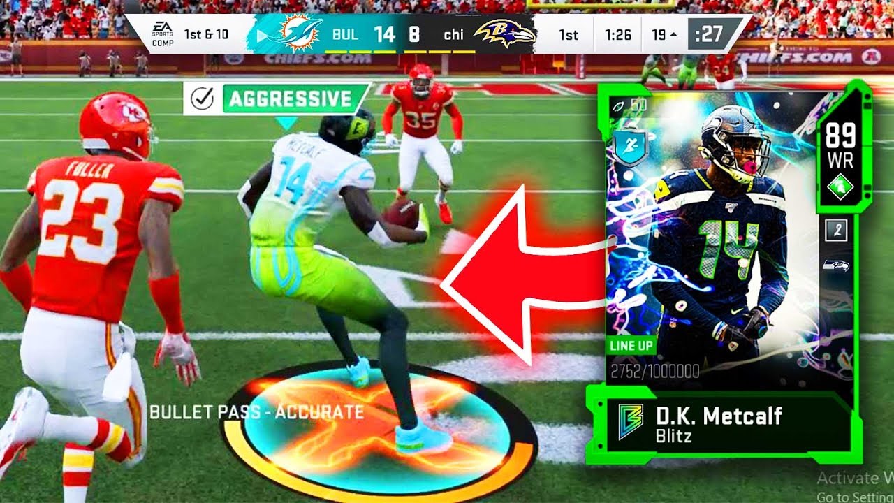 OMG DK METCALF DESTROYED HIS GAWD SQUAD! - Madden 20 Ultimate Team