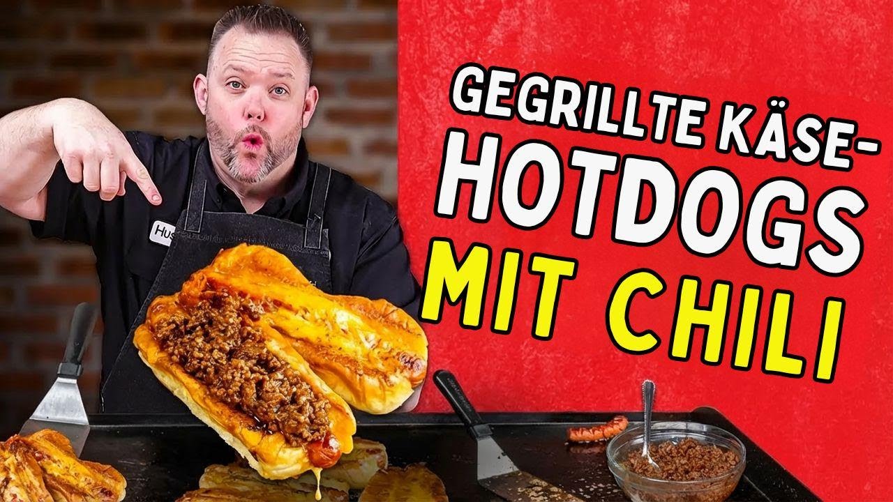 Noch leckerer: Viral Hot Dog Grilled Cheese mit Chili – das musst du probieren!
