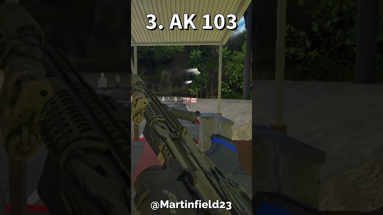 Top 5 Best Guns in BRM5 #roblox #blackhawkrescuemission5 #robloxedit #military #gaming