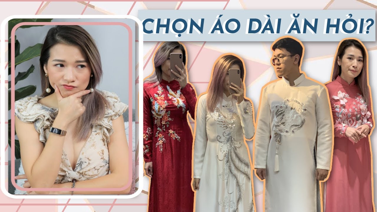 REVIEW 8 Tiệm Áo Dài Cưới HOT NHẤT Hà Nội ♡ Thử Hết 30 Chiếc Áo Dài 🙈♡