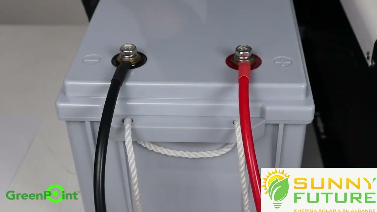 🔧 Guía Completa para Configurar el Inversor Greenpoint 2KW a 24V con Batería de Litio 25.6V | 🔧