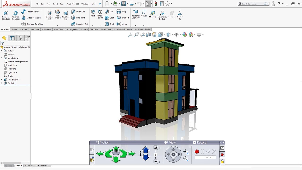 How to use Walk Through in SolidWorks