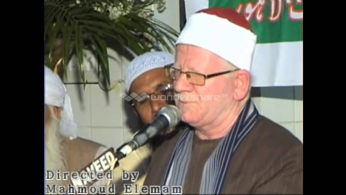 الشيخ محمد الامام حسين احدى اذاعاته الخارجيه بباكستان