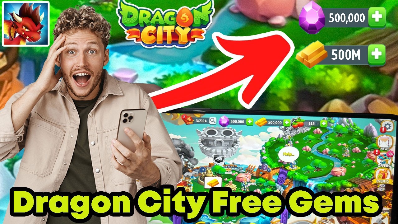 How To Get Dragon City Free Gems & Dragon City Gold - Dragon City Hack (iOS & Android)