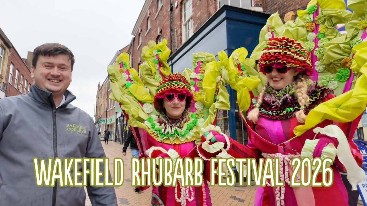 Wakefield Rhubarb Festival 2026 | Rhubarb Treats, Cooking Demo & Farm Shop Favourites