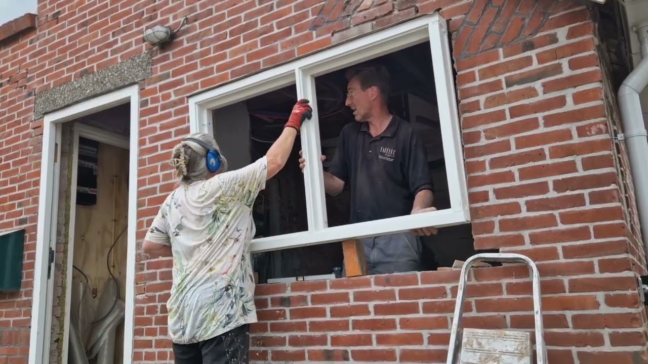 Kozijn keuken vervangen 