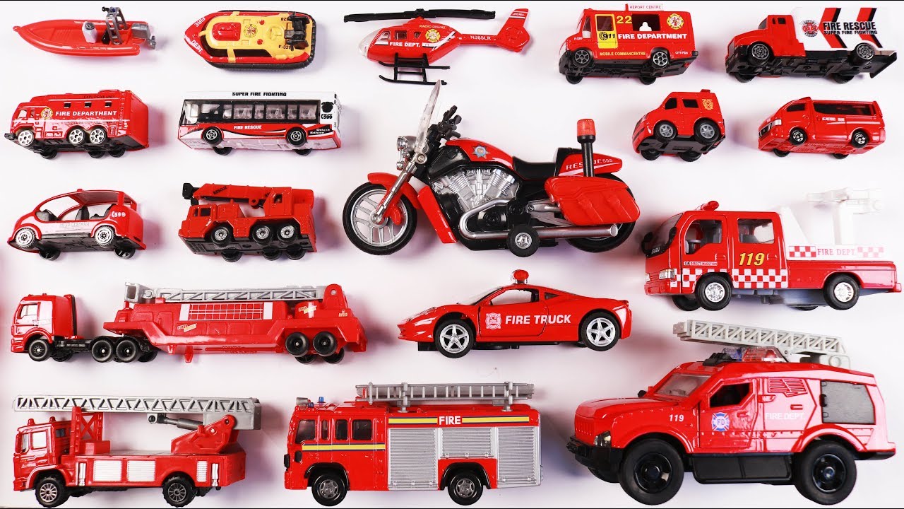Fire Rescue Vehicles for Kids