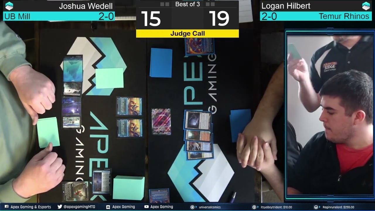UB Mill vs Temur Rhinos | Modern $2000 2-Slot RCQ | Round 3