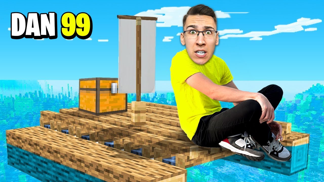 100 DANA NA SRED MINECRAFT OKEANA!!