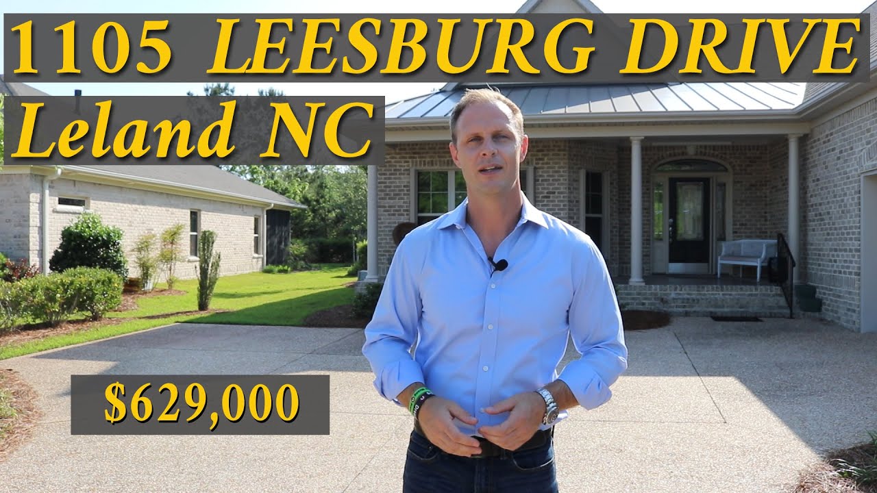 1105 Leesburg Drive Brunswick Forest Neighborhood Home Tour | Jan Roggeman