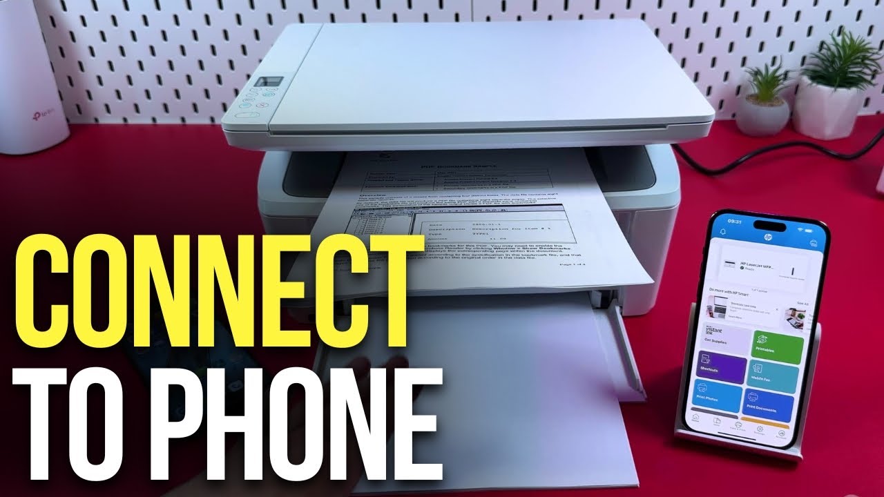 Простая настройка HP LaserJet M140w — подключите принтер к телефону за считанные минуты