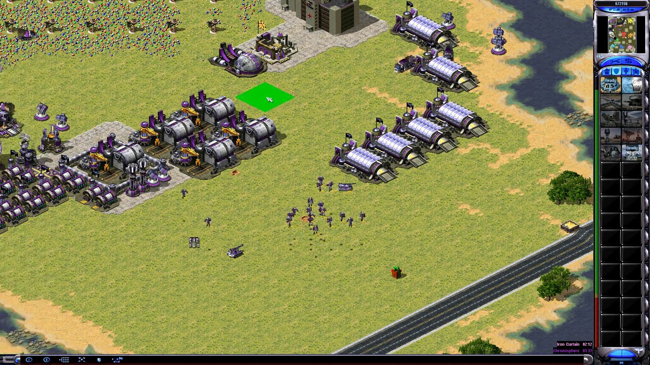Yuri's Revenge | 1 VS 7 Random Skirmish (Super Weapon) | Build to Fight by Sunshine