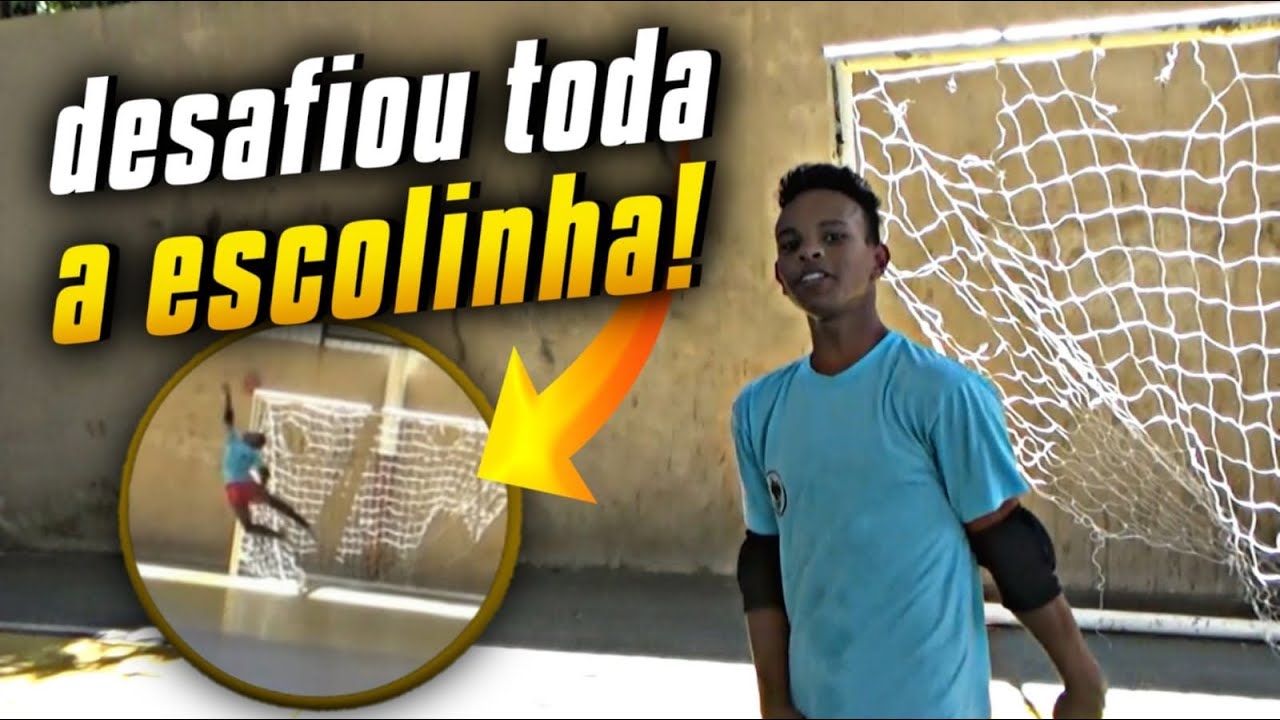 SAIMON CONTRA TODOS - GOLEIRO vs ESCOLINHA R.FOOTZ