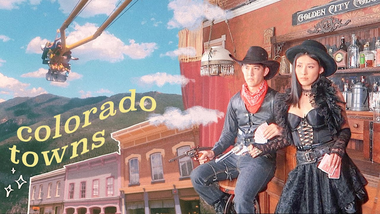 Amusement Park in the mountains, historic towns + our Wild West Photoshoot • CH 4 ⛰ Colorado