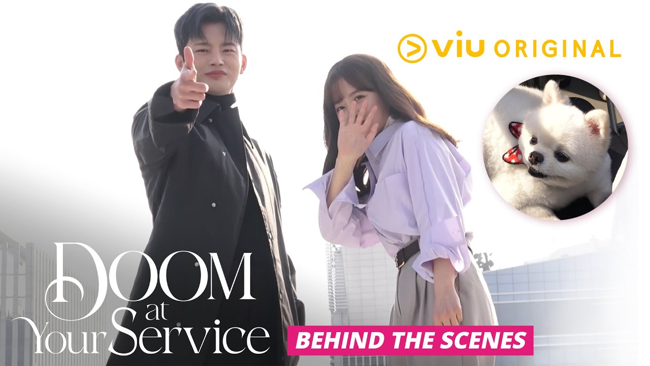【BTS】Poster shoot of DOOM AT YOUR SERVICE | Viu Original [ENG SUBS]