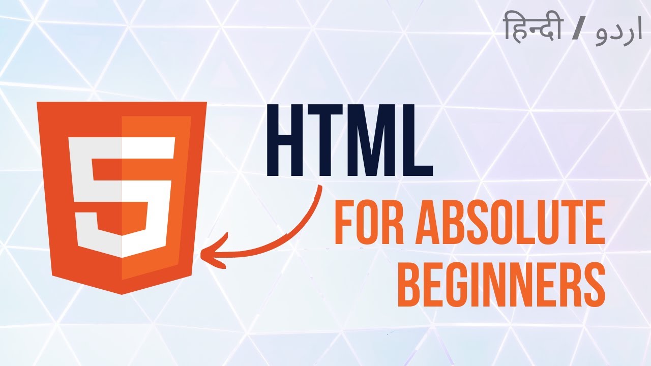 HTML Tutorial for Beginners | HTML full Course in Hindi Urdu | html kaise sikhe in hindi